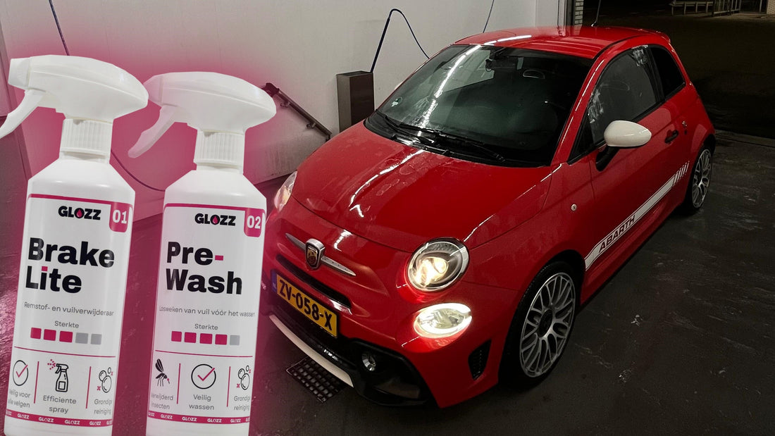 Mijn auto alleen maar afspuiten, werkt dat wel?