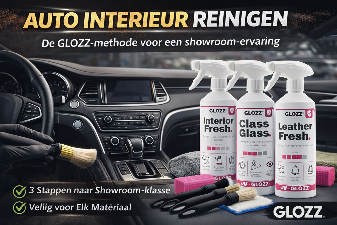 Auto interieur schoonmaken